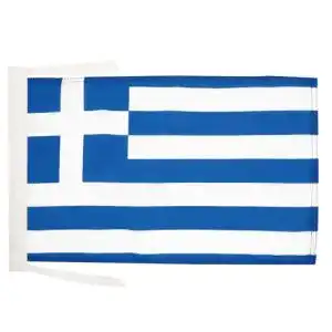 Griechenland-Flagge AZ FLAG GRIECHENLAND 45x30cm, Kordel