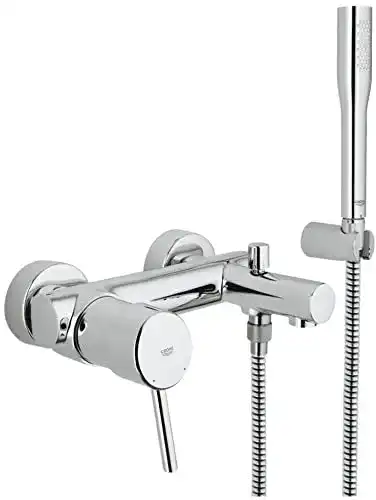 Badewannenarmatur Grohe Concetto, Einhand-Wannenbatterie