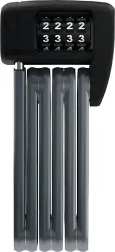 Faltschloss (Zahlenschloss) ABUS Bordo Lite Mini 6055C/60 BK