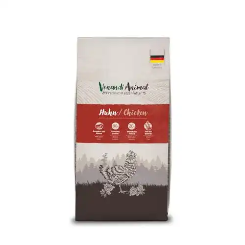 Venandi-Katzenfutter Venandi Animal Trockenfutter, Huhn, 1.5 kg