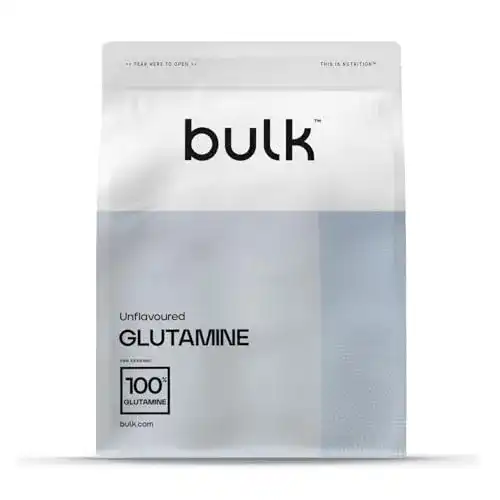 Glutamin Bulk L- Pulver, Geschmacksneutral, 500 g