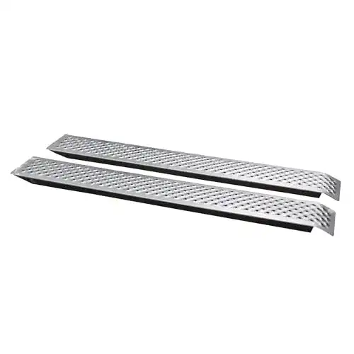 Rollstuhlrampe Unitec 10320 Auffahrrampe Alu, als Paar 400 Kg