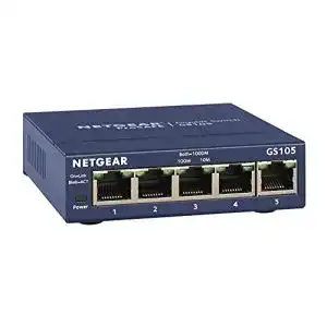 Switch Netgear GS105GE LAN 5 Port Netzwerk, LAN Verteiler