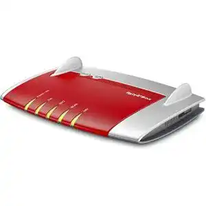 Fritzbox AVM 4023125027338 Router, Rot, Weiß, Router