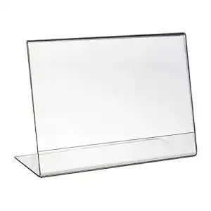 Tischaufsteller HMF 46931 Acryl schräg | DIN A6 Querformat