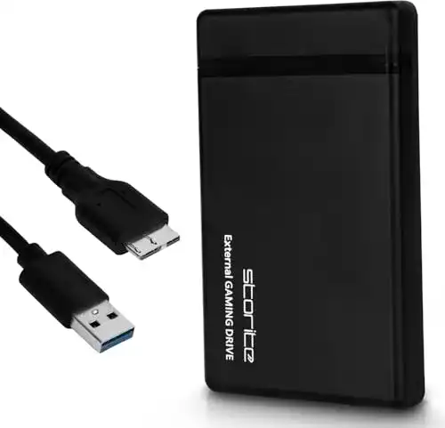 Externe Festplatte Gaming Storite Externes Gaming-Laufwerk 6,35 cm