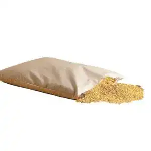 Hirsekissen Natur-shop Bio 40 x 80 cm mit Reißverschluß