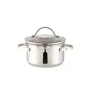 Kochtopf 16 cm axentia Kochtopf Pado, Deckel aus Glas, Ø16 cm