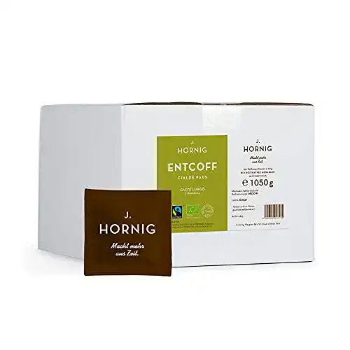 Bio-Kaffee (entkoffeiniert) J. Hornig Cialde Caffè Lungo Pads