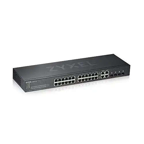 24-Port-Switch ZyXEL Nebula Gigabit Ethernet Smart-Managed