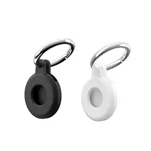 Airtag-Anhänger Zcooooool 2pcs Silikonschutzhülle