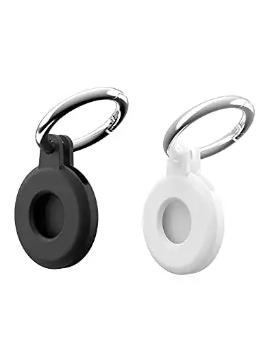 Airtag-Anhänger Zcooooool 2pcs Silikonschutzhülle