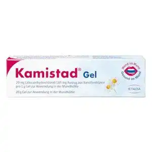 Mundsalbe Kamistad Gel, hemmt Entzündungen