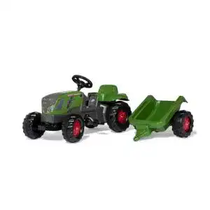 Trettraktor mit Anhänger Rollykid 01/316/6 Toys Fendt 516 Vario
