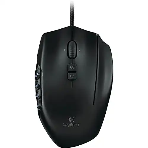 Logitech-Gaming-Maus Logitech G600 MMO, RGB Backlit