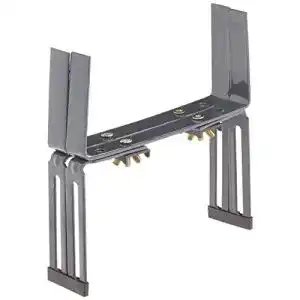 Blumenkastenhalter Siena Garden Standard, H-Form,Grau 2 Stück