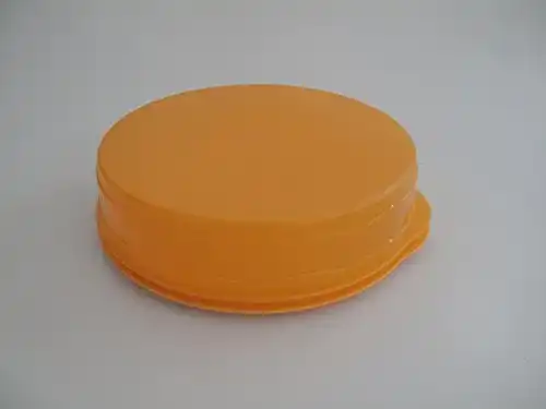 Kuchenbehälter Tupperware Junge Welle Kuchenform rund orange
