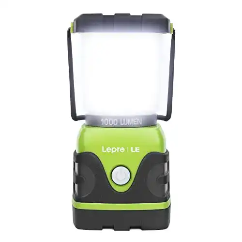Campinglampe LE D , Ultra Hell 1000 Lumen, 4 Leuchtmodi