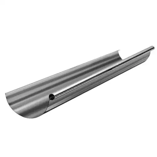 Dachrinne Zink ZAMBELLI Dachrinne halbrund 6 teilig/333 Silber