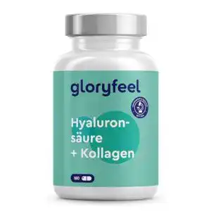 Hyaluron-Kollagen-Kapseln gloryfeel Hyaluronsäure Kollagen
