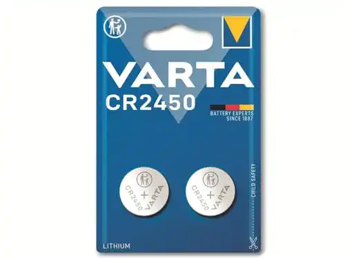 CR2450 Varta Batterien Electronics Lithium Knopfzelle 2er Pack