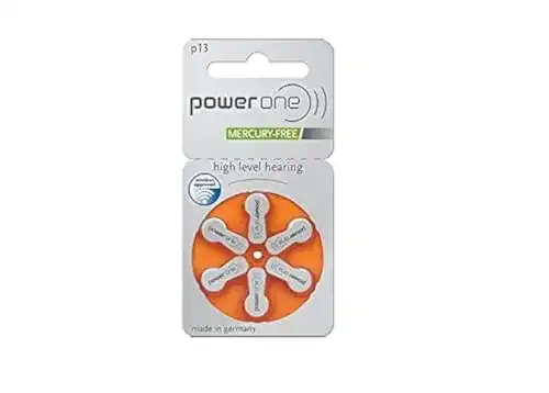 Hörgeräte-Batterien-13 Power One Batterien Hörgeräte P 13