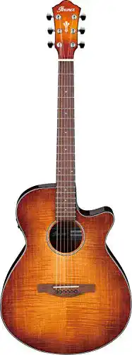 Ibanez-Gitarre Zoundhouse Ibanez AEG70 Akustikgitarre Vintage