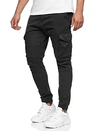 Cargohose Herren Indicode Alex Cargohose aus Baumwolle
