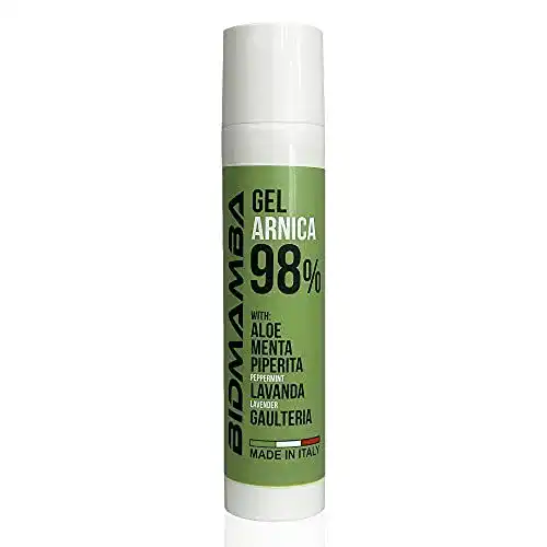 Entzündungshemmende Salbe BidMamba Arnika-Gel 98% 100ml