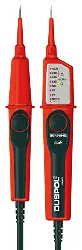 Zweipoliger Spannungsprüfer BENNING Duspol expert, 050262
