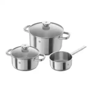 Zwilling-Topfset Zwilling Joy Kochtopf-Set, 3-teilig, 2 Deckel