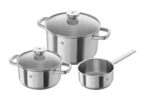 Zwilling-Topfset Zwilling Joy Kochtopf-Set, 3-teilig, 2 Deckel