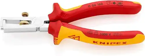 Abisolierzange Knipex mit Öffnungsfeder, universal 1000V-isoliert
