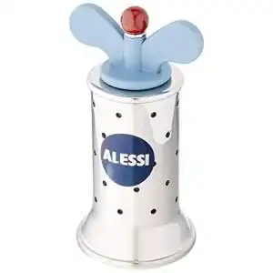 Pfeffermühle Alessi 9098, Design mit Rippen, Edelstahl