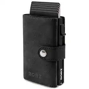 Kreditkartenetui BORZ Prime MAXUS 1 Mini Wallet ohne Münzfach