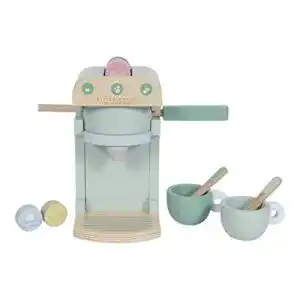 Little-Dutch-Holzspielzeug Little Dutch Kaffeemaschine 10-teilig