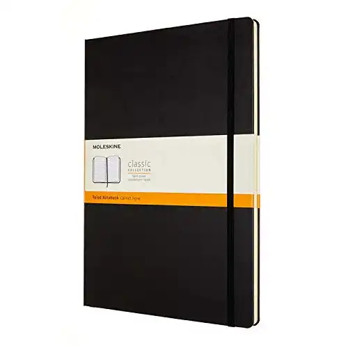 Hardcover-Notizbuch Moleskine Klassisches Liniertes Notizbuch