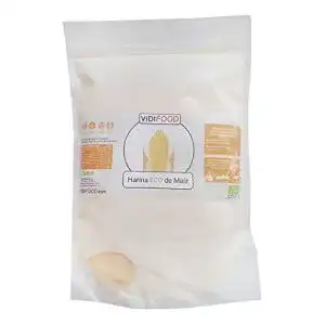 Maismehl VidiFood Bio- 1kg – Ökologisch, glutenfrei
