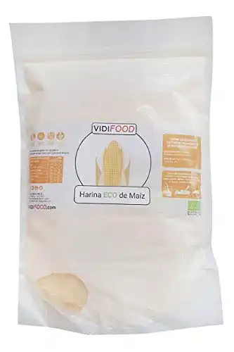 Die beste Maismehl VidiFood Bio- 1kg - Ökologisch, glutenfrei 2026 Test Bestseller Maismehl VidiFood Bio- 1kg – Ökologisch, glutenfrei