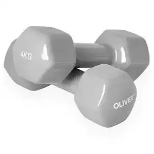 Hanteln 4 kg Oliver Vinyl Hantel 2 x 4,0 kg Hantelset