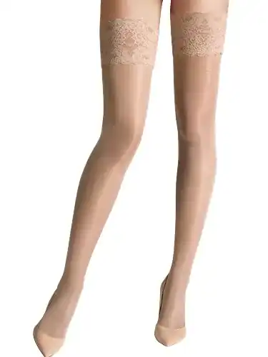 Halterlose Strümpfe Wolford Damen Stay-Up, 20 DEN