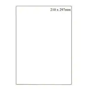 Sticker-Papier FungLam 100 Blatt Universal Etiketten Aufkleber