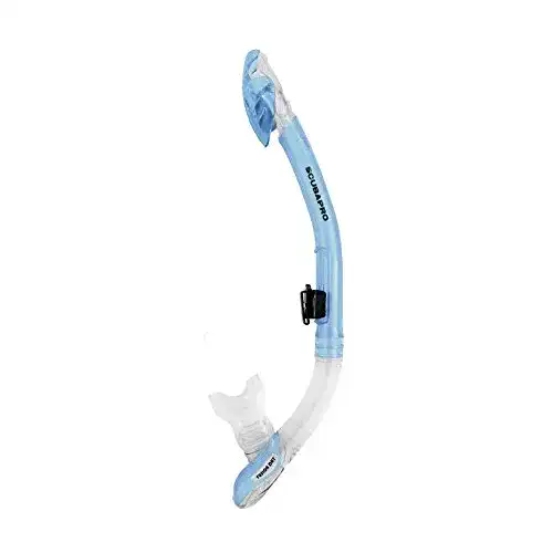 Trockenschnorchel SCUBAPRO Fusion Dry Schnorchel (ice-blau)