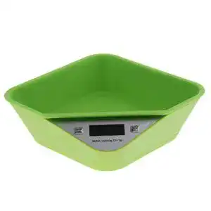 Tierwaage LOVIVER Digital für Haustiere bis 5kg Grün