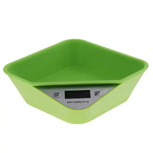 Tierwaage LOVIVER Digital für Haustiere bis 5kg Grün