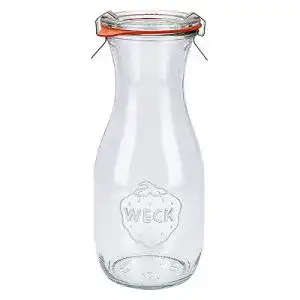 Weckgläser Weck 18x -Saftflasche 530ml mit Gummiring