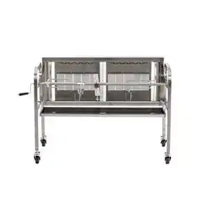 Spanferkelgrill CLP Edelstahl Spanferkel-Grill MADOC mit Motor