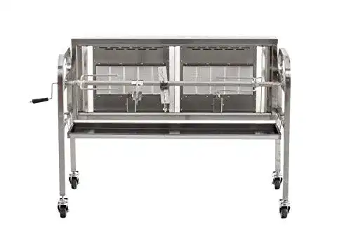 Spanferkelgrill CLP Edelstahl Spanferkel-Grill MADOC mit Motor