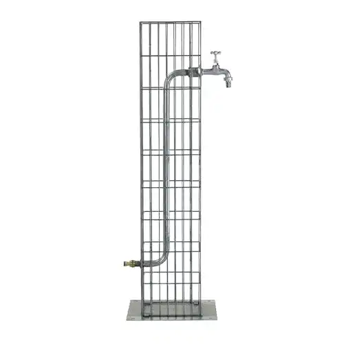 Wasserzapfsäule bellissa, Metall, dekorative Garten-Wassersäule