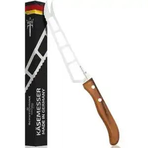 Käsemesser Schwertkrone Holzgriff Olive Solingen Käseschneider